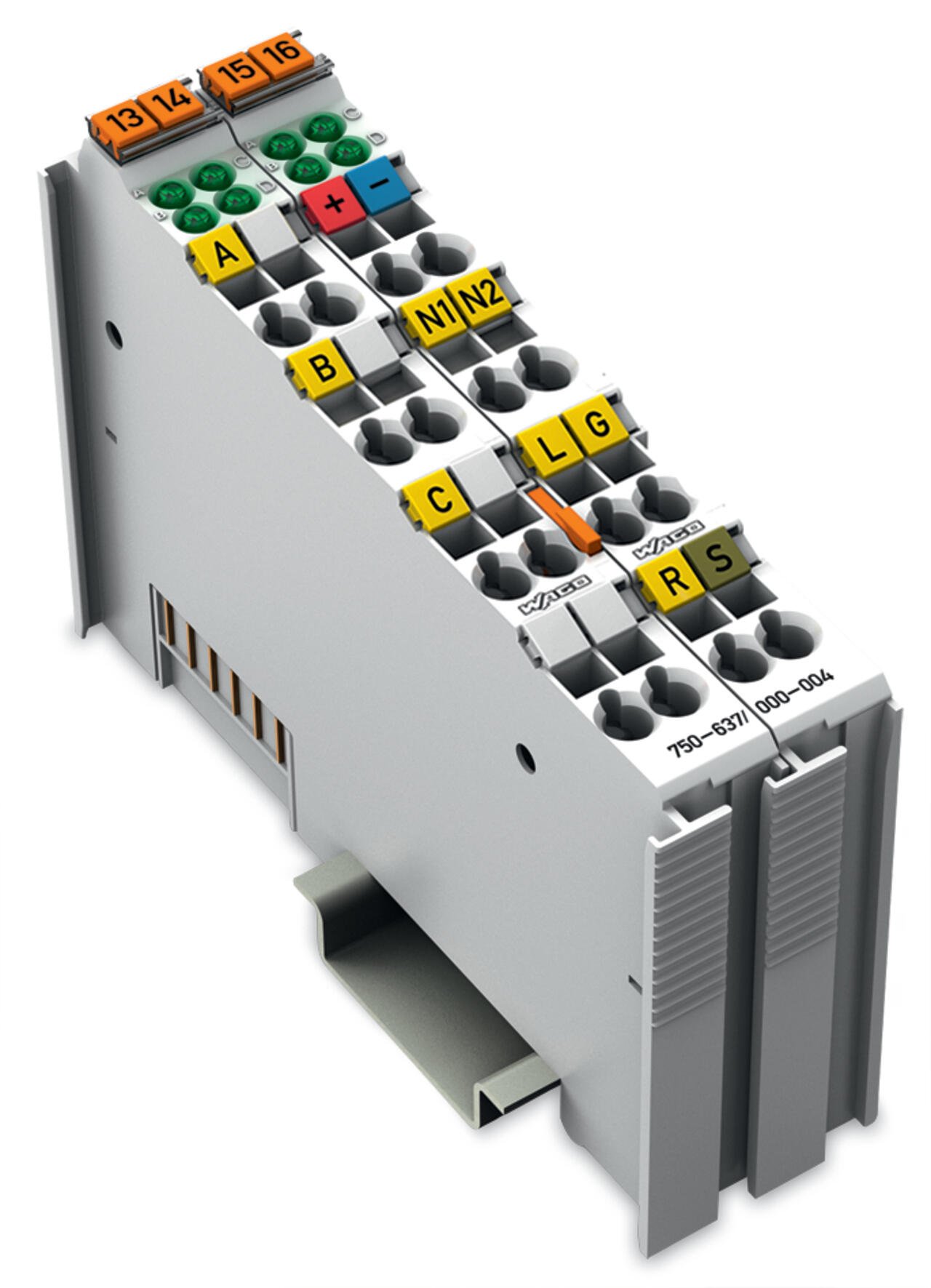 Interfaz con encoder incremental; 24 V DC; Single-Ended (lazo interno); 32 bits; Salida de levas