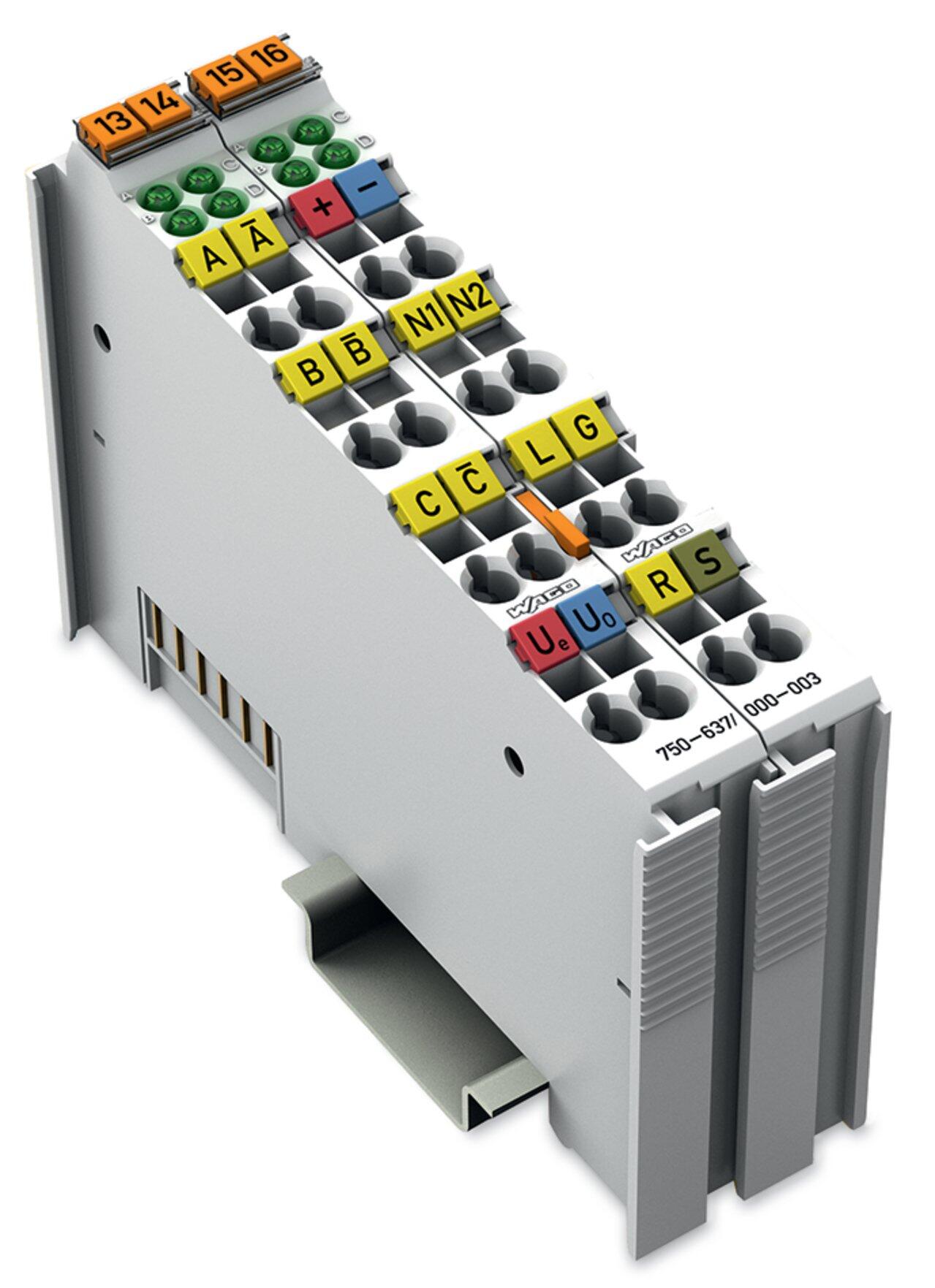 Interfaţă codificator incremental; RS-422; 32 biți; Interpretor individual