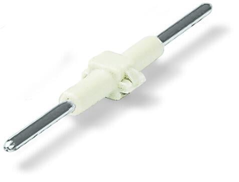 Board-to-Board Link; Pin spacing 4 mm; 1-pole; Length: 28 mm; white