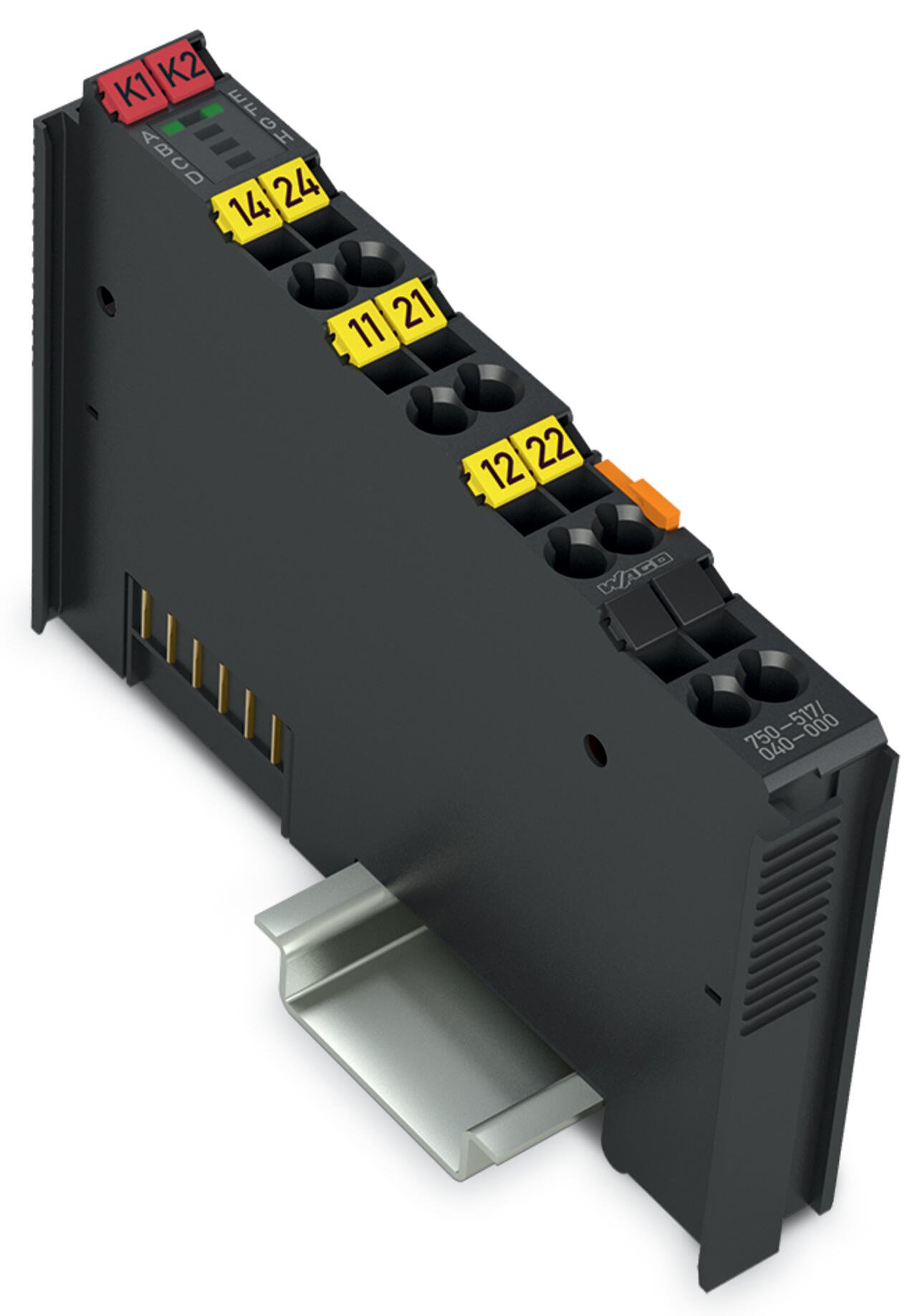 2-channel relay output; AC 250 V; 1 A; 2 changeover contacts; Extreme