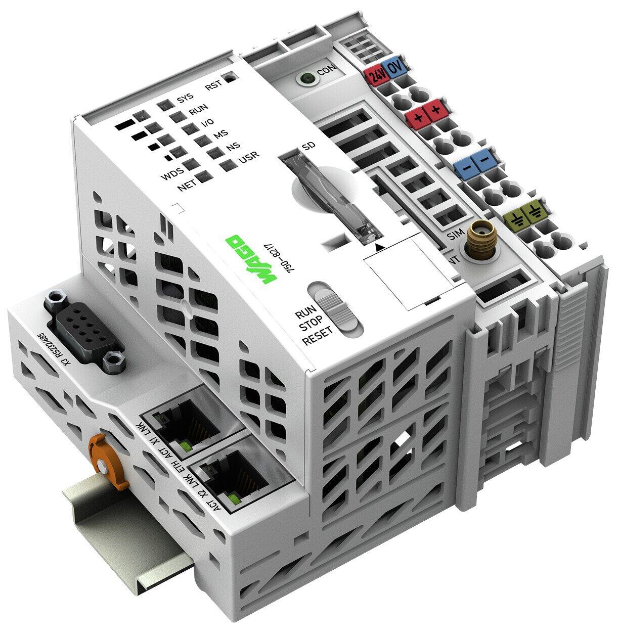 PFC200-controller; 2. generation; 2 x ETHERNET, RS-232/-485, mobilt radiomodul 4G; EU version