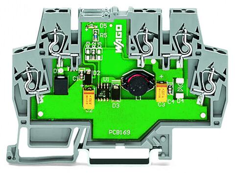 787-732, Wago Alimentatore per guida DIN, 82%, 24V, 10A, 53W, Regolabile