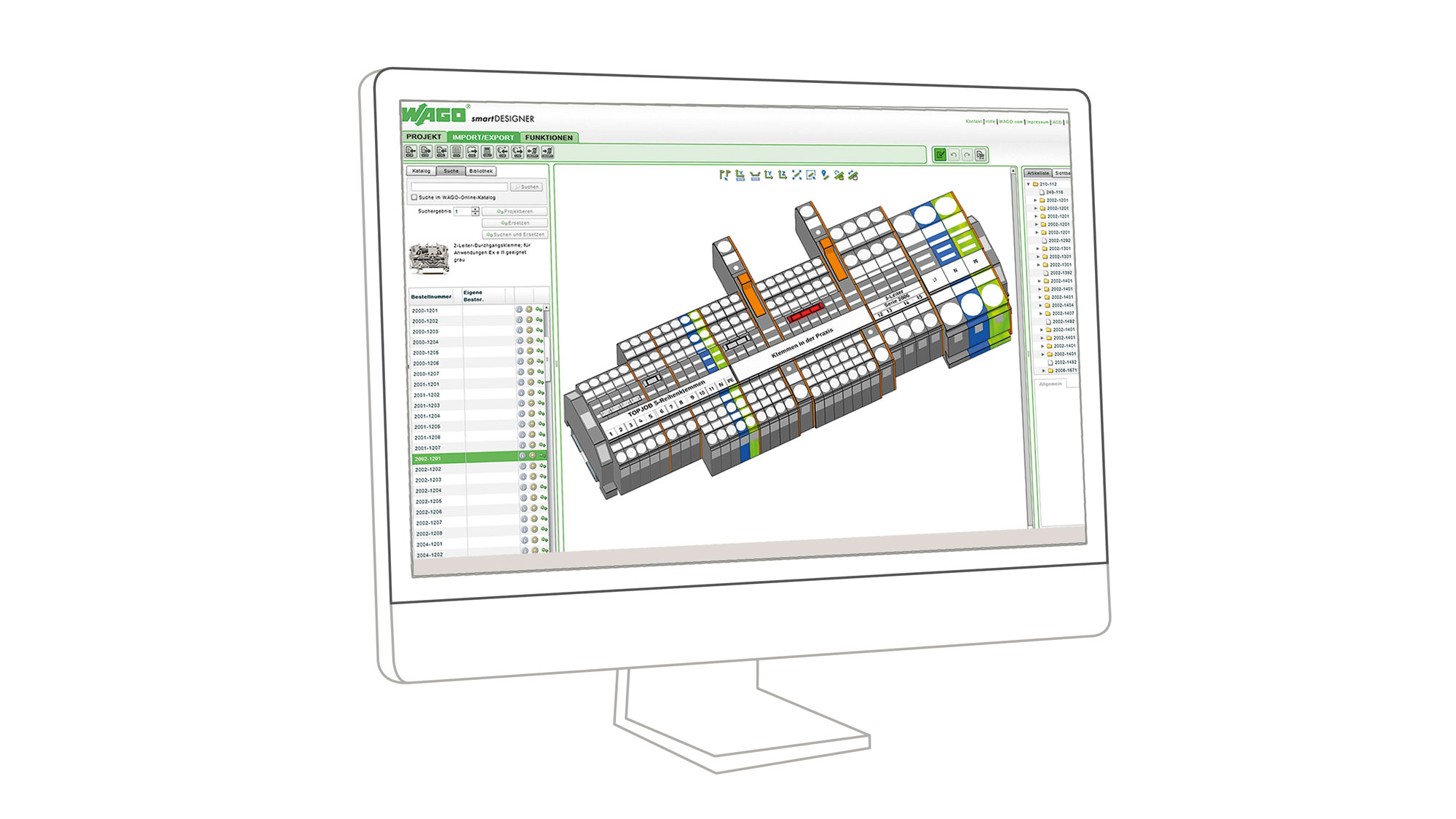 Conception avec smartDESIGNER WAGO FR